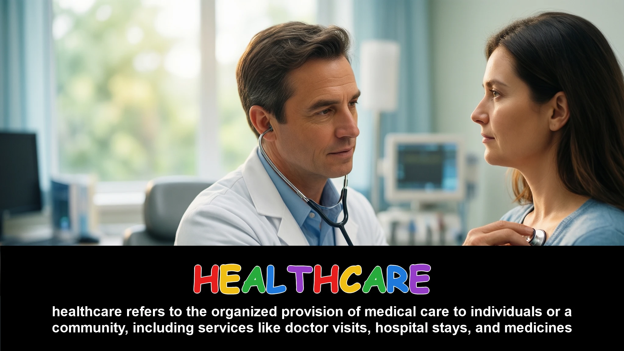 English Illustration for healthcare